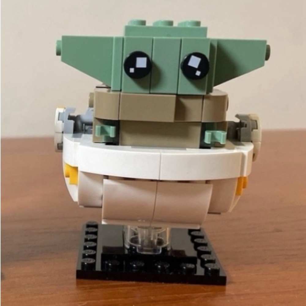 LEGO Star Wars Brickheadz Grogu Baby Yoda 75317 Retired Rare
